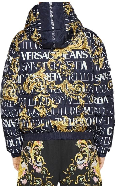 versace jas heren blauw|Heren jassen van Versace .